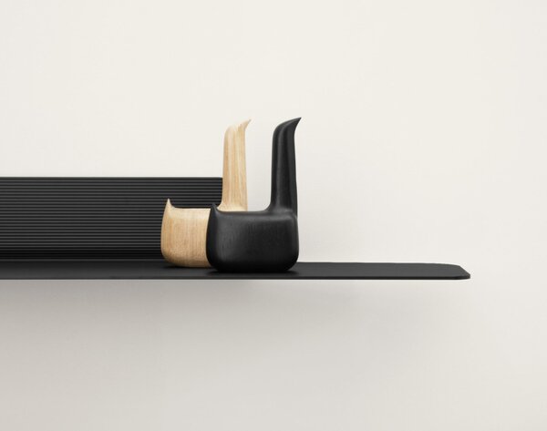 Normann Copenhagen Police Jet Shelf 80 cm, black