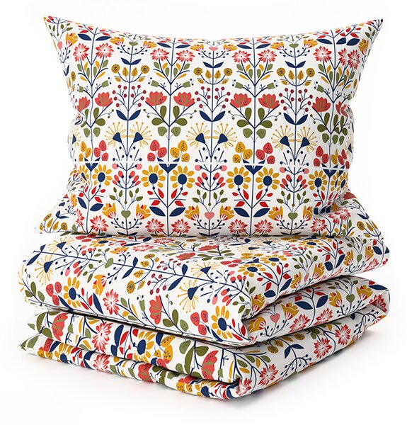Polybavlněné povlečení FOLKLORIA POLY barevné Rozměr povlečení: 70 x 90 cm | 140 x 200 cm