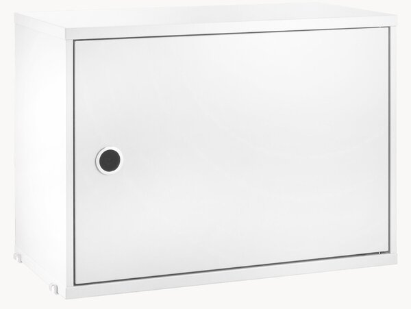 Skříňka pro modulární regálový systém's otočnými dveřmi String System