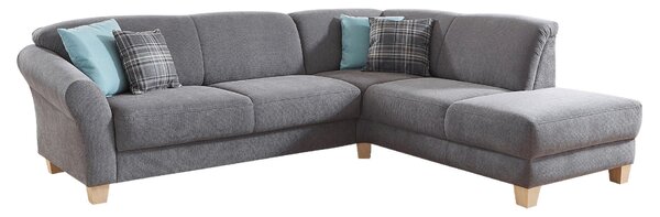 ROHOVÁ SEDAČKA, textil, šedá Sit & More - Sedací soupravy, Online Only