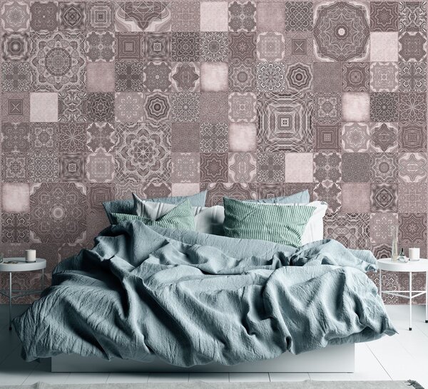 Fototapeta Marocká růžová mozaika - Andrea Haase Materiál: Vliesová, Rozměry: 200 x 140 cm