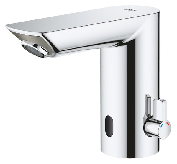 GROHE Bau Cosmopolitan E - Infračervená elektronická umyvadlová baterie 1/2" se směšovacím zařízením a nastavitelným omezovačem teploty, Chrom 36453000