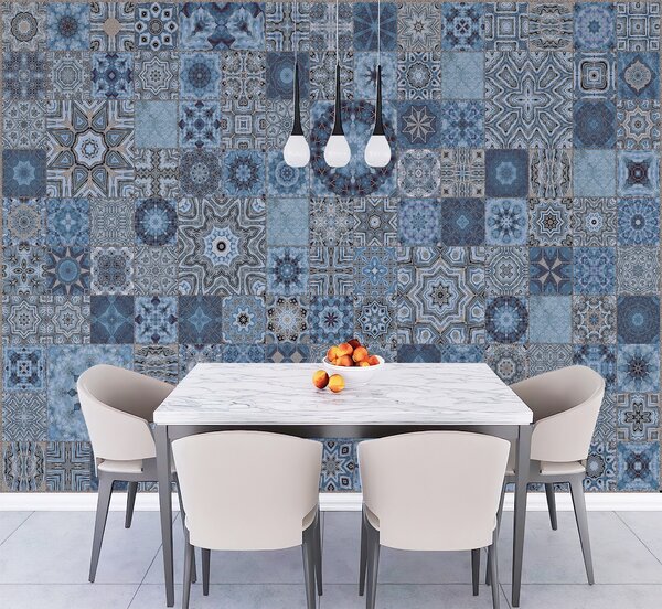 Fototapeta Orientální modrá mozaika - Andrea Haase Materiál: Vliesová, Velikost: 150 x 105 cm