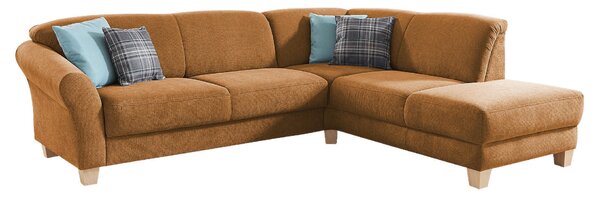 ROHOVÁ SEDAČKA, textil, terracotta Sit & More - Sedací soupravy, Online Only