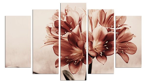 ASIR Obraz na MDF 5ks KLÍVIE 20 x 60 cm (1) 20 x 50 cm (2) 20 x 40 cm (2)