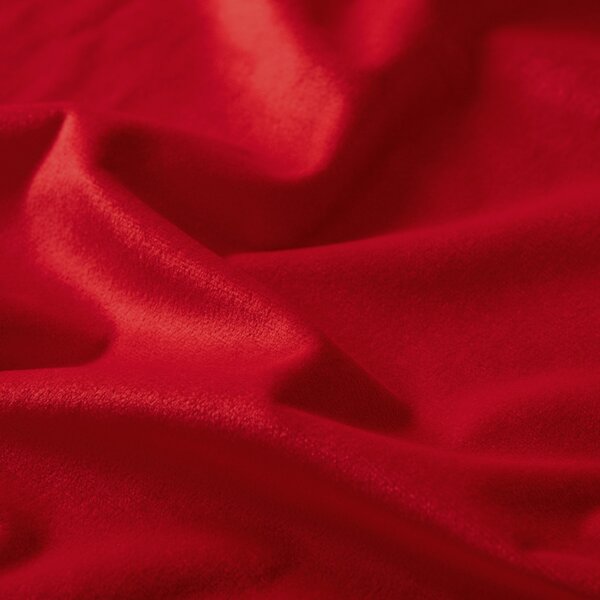 Biante Velký sametový čtvercový ubrus Velvet Premium SVP-051 Sytě červený 170x170 cm