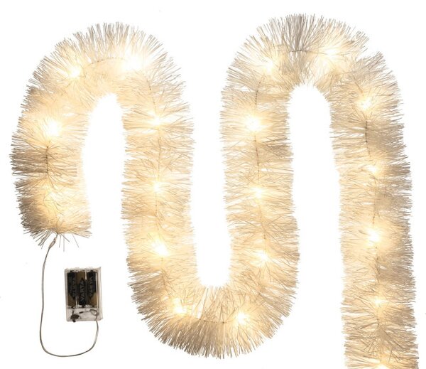 LED vánoční girlanda na stromeček bílá