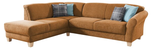 ROHOVÁ SEDAČKA, textil, terracotta Sit & More - Sedací soupravy, Online Only