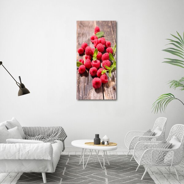 Vertikální Moderní fotoobraz canvas na rámu Maliny ocv-109354489