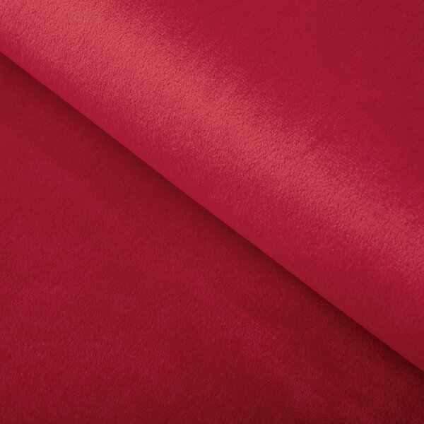 Biante Sametový oválný ubrus Velvet Premium SVP-049 Jahodově červený 50x100 cm