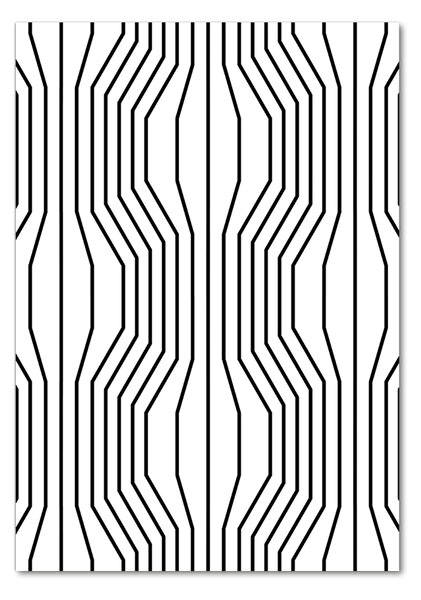 Vertikální Fotoobraz na skle Geometrické linei osv-109548689