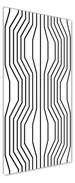 Vertikální Fotoobraz na skle Geometrické linei osv-109548689