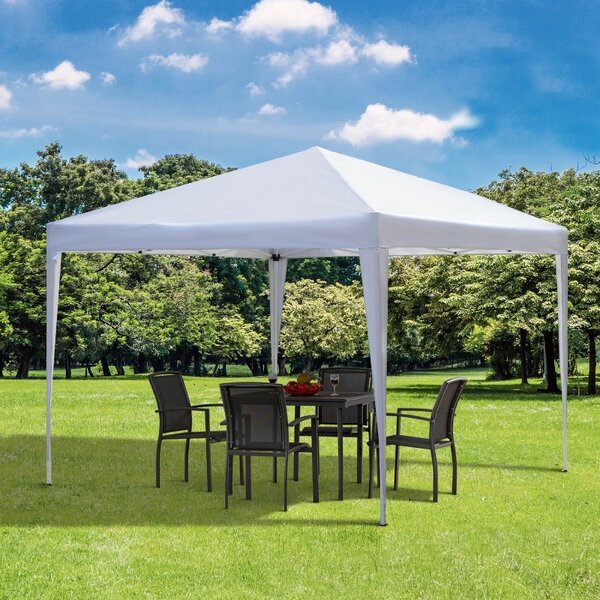 Party stan s UV ochranou skládací bílý, 2,95 x 2,95 m 840-158WT