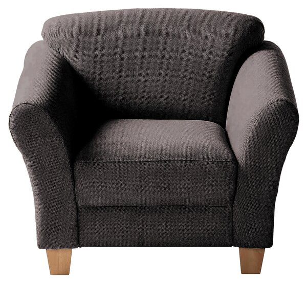 KŘESLO, textil, tmavě hnědá Sit & More - Online Only křesla & taburety, Online Only
