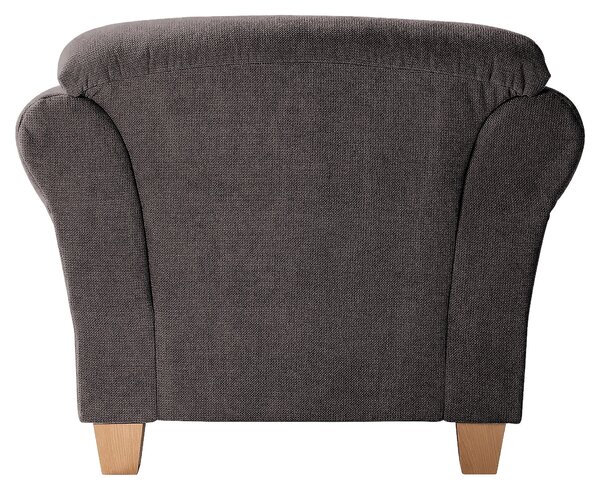 KŘESLO, textil, tmavě hnědá Sit & More - Online Only křesla & taburety, Online Only