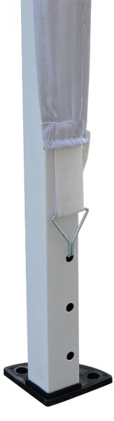 Party stan s UV ochranou skládací bílý, 2,95 x 2,95 m 840-158WT