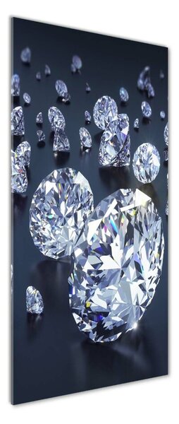 Vertikální Foto-obrah sklo tvrzené Diamanty osv-110906772