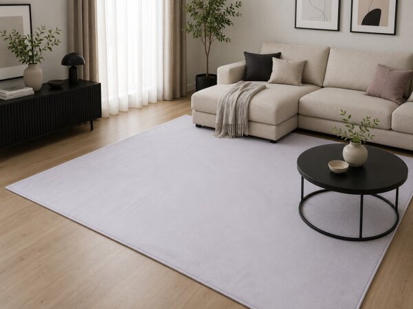 Protiskluzový koberec PLUSH krémový