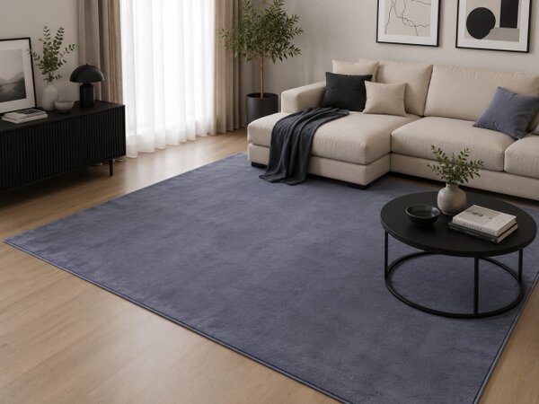 Protiskluzový koberec PLUSH tmavě šedý