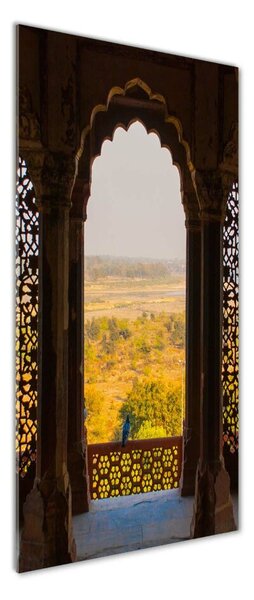 Vertikální Fotoobraz na skle Fort Agra Indie osv-111161411