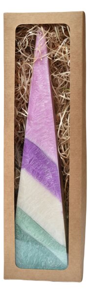 Supeko svíčka jehlan Black cherry 30 cm