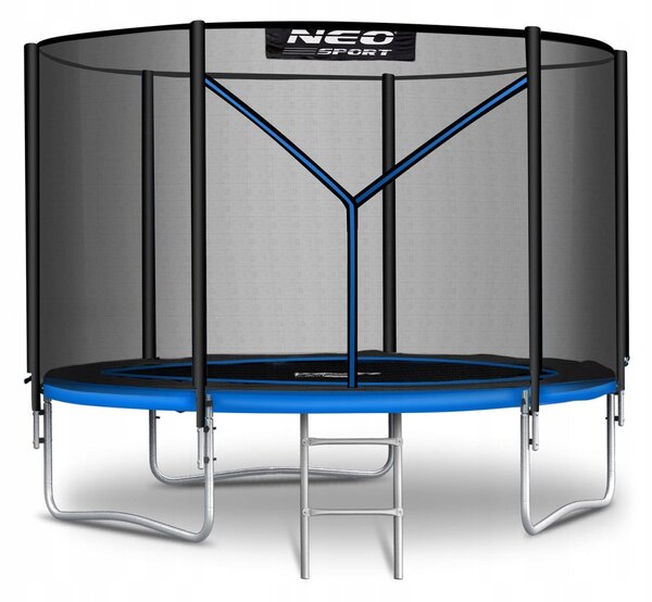 Trampolína Neo Sport pro děti 183 cm, síťka, žebříček, certifikát EN 71