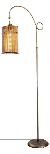 ASIR stojací lampa CYLINDER zlatá