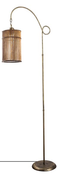 ASIR stojací lampa CYLINDER zlatá