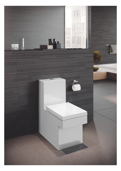 GROHE Cube Ceramic - WC sedátko a poklop softclose, alpská bílá 39488000