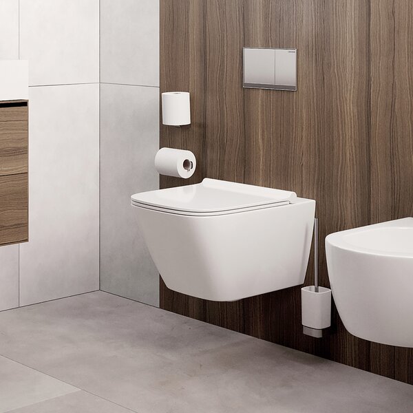 Nimco Nikau toaletní WC kartáč, WC štětka, keramická nádoba NK 30094KN-26