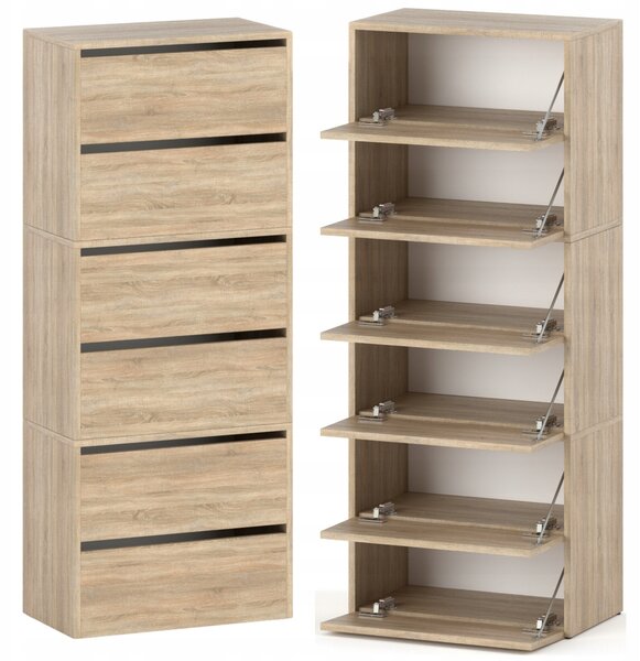 Botník s sedátkem Stiv-Meble 60 x 150 x 36 cm dub sonoma