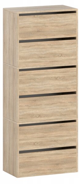 Botník s sedátkem Stiv-Meble 60 x 150 x 36 cm dub sonoma
