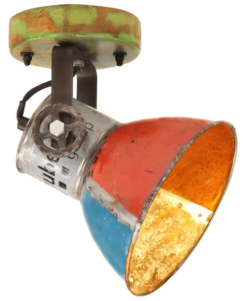 Industriální nástěnné/stropní lampy 2ks recyklované 17x24cm E27