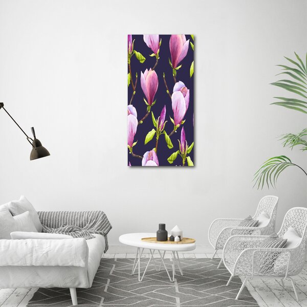 Vertikální Foto-obrah sklo tvrzené Magnolie osv-113559796