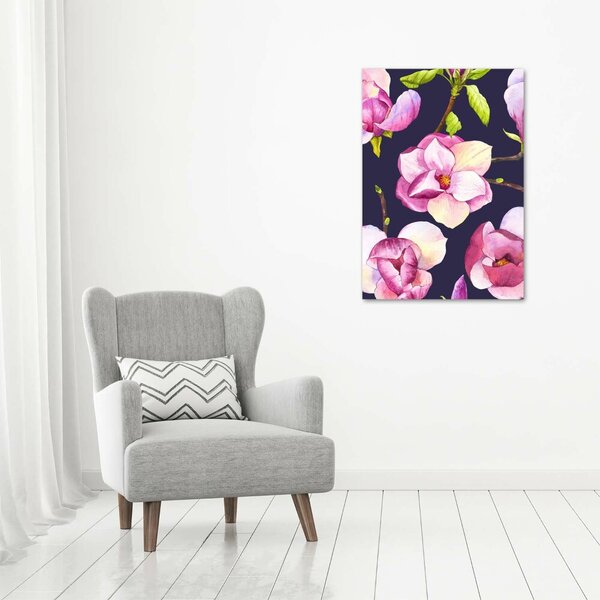 Vertikální Vertikální Foto obraz na plátně do obýváku Magnolie ocv-113559814