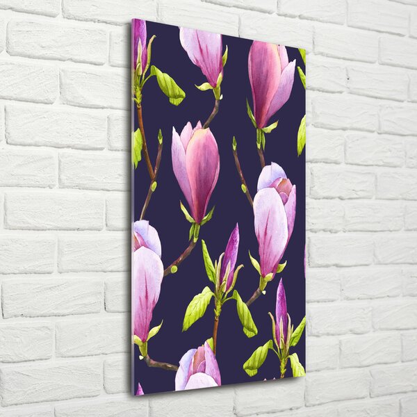 Vertikální Foto-obrah sklo tvrzené Magnolie osv-113559796