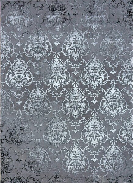 Berfin Dywany, Kusový koberec Elite 23282 Grey, 240x330, šedá, obývací pokoj