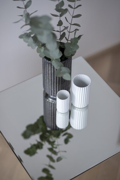 Lyngby Porcelæn Váza Lyngby White Glossy - 12 cm LP213