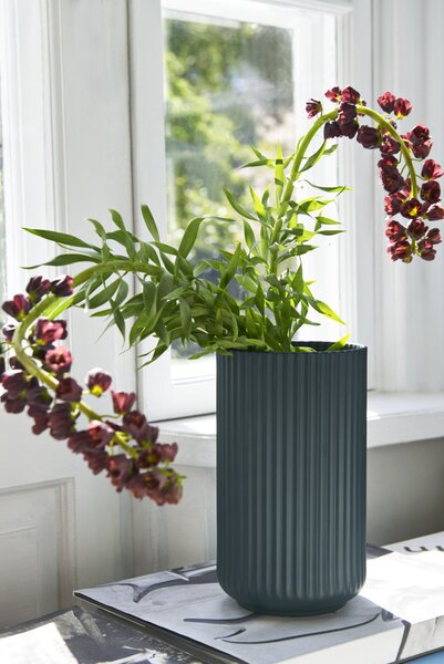 Lyngby Porcelæn Váza Lyngby Green Matt - 20 cm LP156