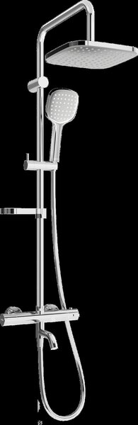 Mexen KX33 sprchový set s termostatickou vanovou baterií Kai, chromová, 779003391-00