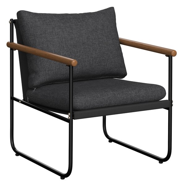 TERASOVÁ SEDACÍ SOUPRAVA 4dílné, kov, sklo, textil Ambia Garden - Online Only zahradní nábytek, Online Only