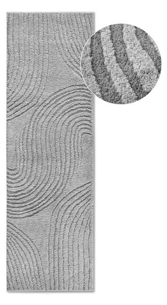 Šedý běhoun 80x240 cm Pigment Light Grey – Elle Decoration