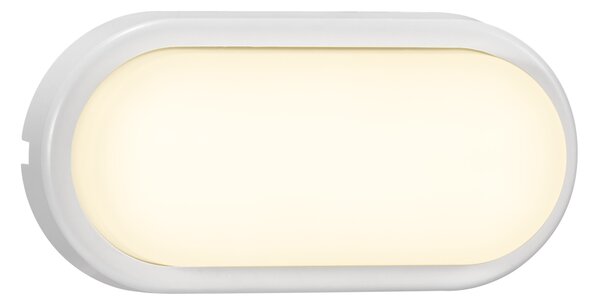 Oválné venkovní LED svítidlo NORDLUX Cuba - bílá, 6,5 w, 700 lm