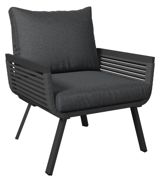 TERASOVÁ SEDACÍ SOUPRAVA 4dílné, kov, sklo, textil Ambia Garden - Online Only zahradní nábytek, Online Only