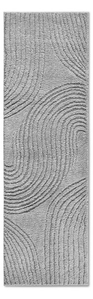 Šedý běhoun 80x240 cm Pigment Light Grey – Elle Decoration