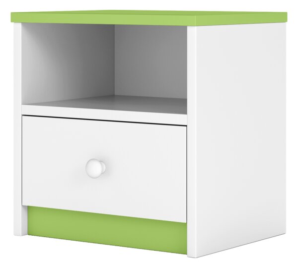 Kocot kids Dětský noční stolek Babydreams 40 cm zelený