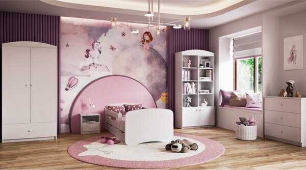 Kocot kids Dětský noční stolek Babydreams 40 cm bílý
