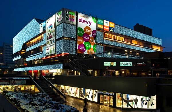 DLED CLN0101 DecoLED LED světelný závěs - 1x1,5m, studená bílá, 150 diod