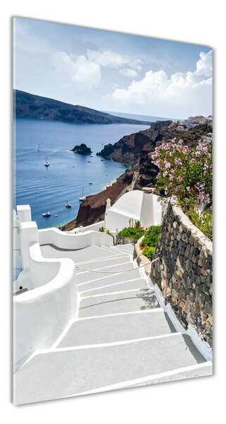Vertikální Foto obraz skleněný svislý Santorini Řecko osv-114851264