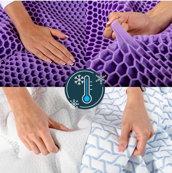 Matrace Elastofresh Comfort EMI 90 × 200 cm 1+1 ZDARMA